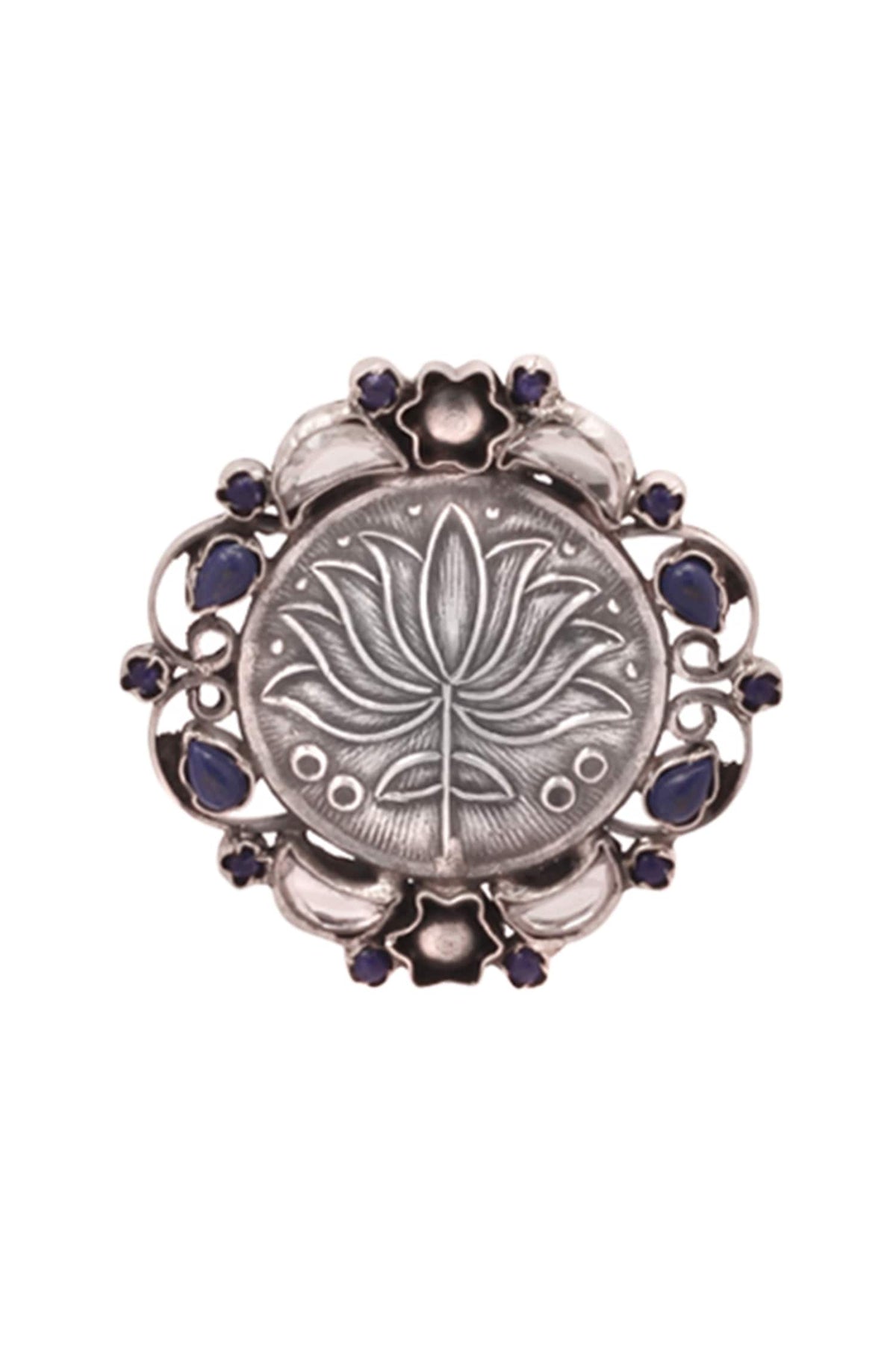 Lotus Carved Studs 