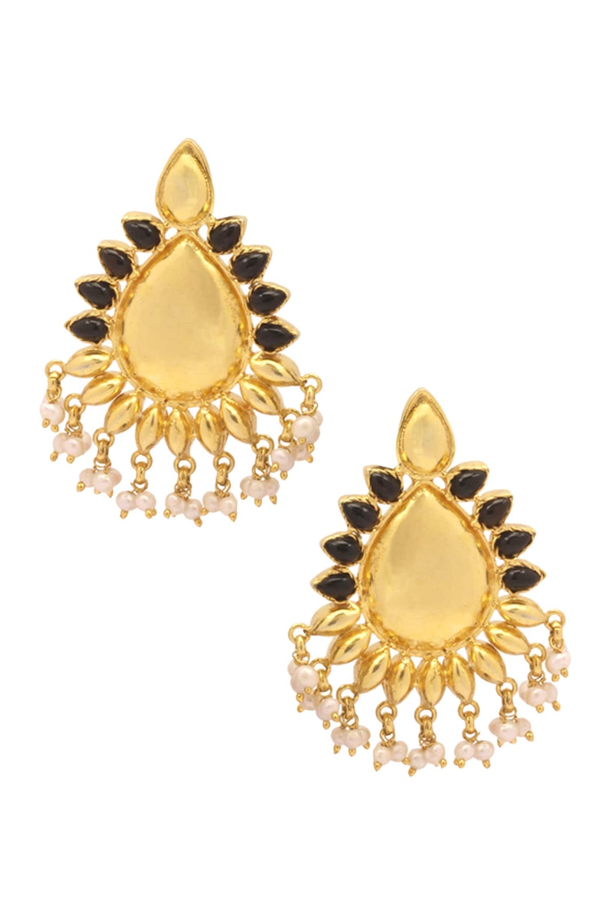 Handcrafted Teardrop Shape Earrings 