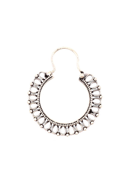Cutwork Handcrafted Hoops 