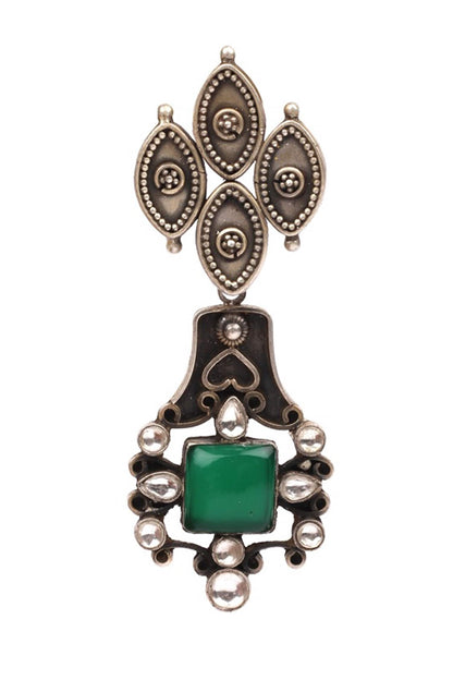Stone Drop Dangler Earrings 