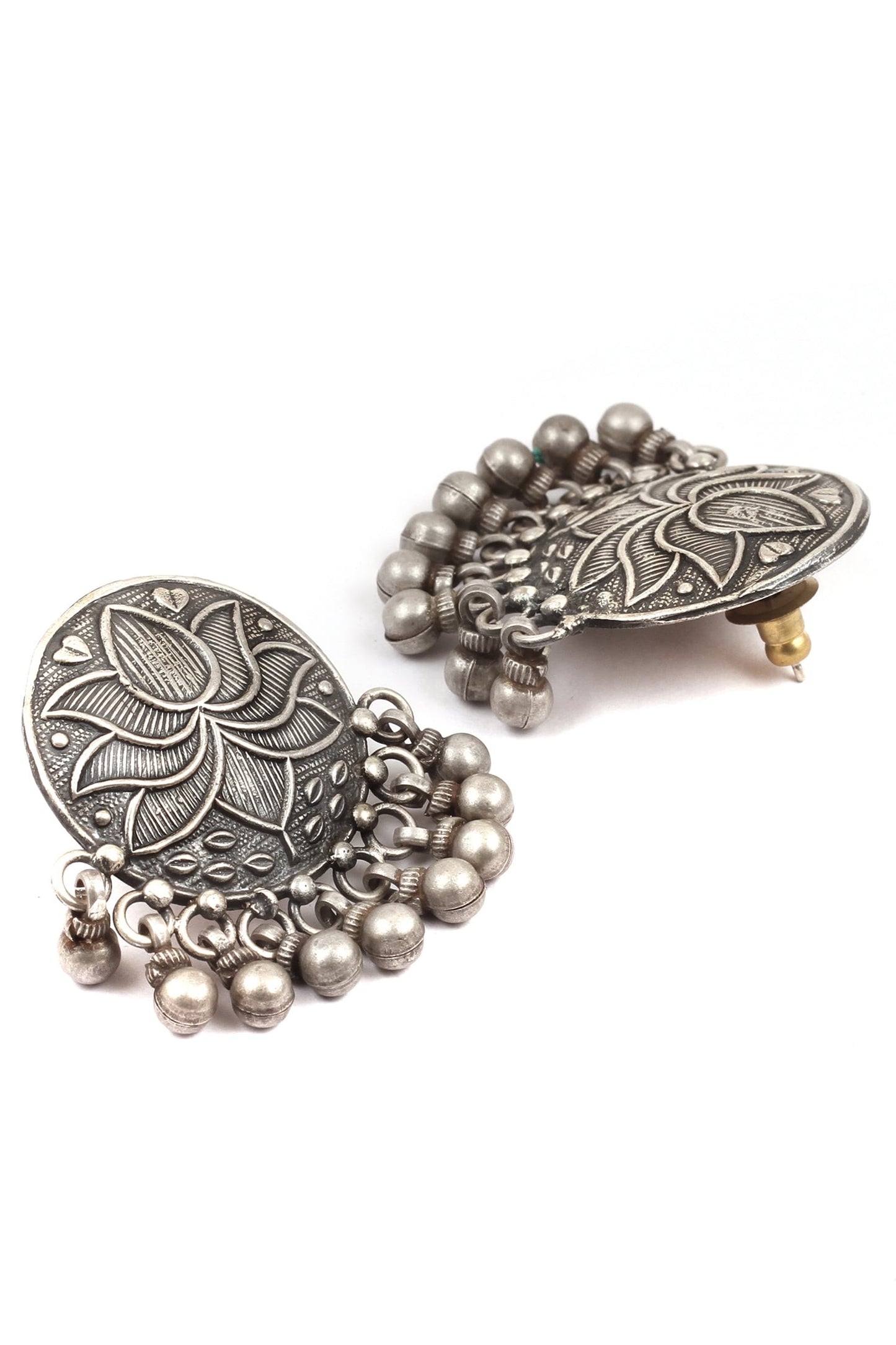 Lotus Stud Earrings 