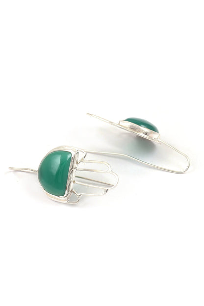Stone Encrusted Earrings 