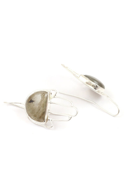 Stone Encrusted Earrings 