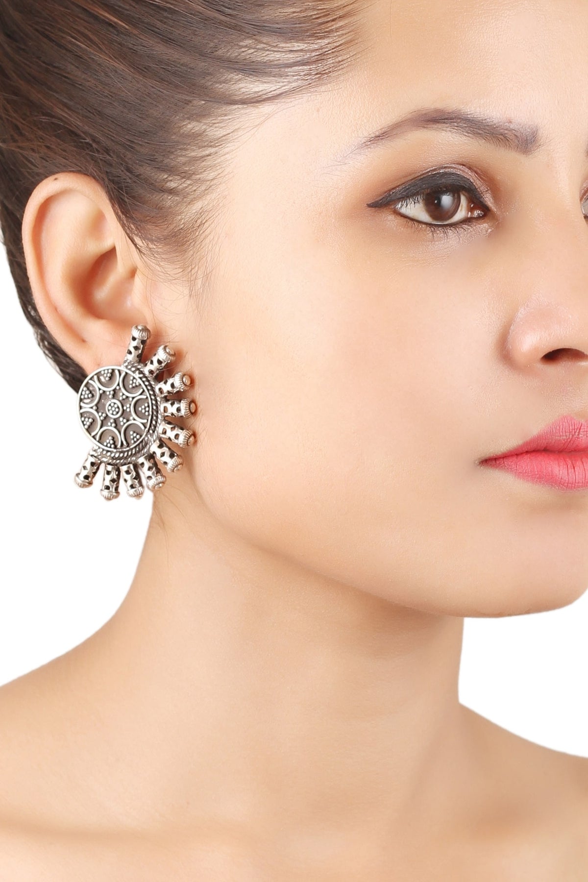 Carved Ear Studs 