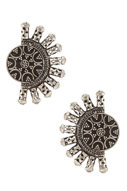 Carved Ear Studs 