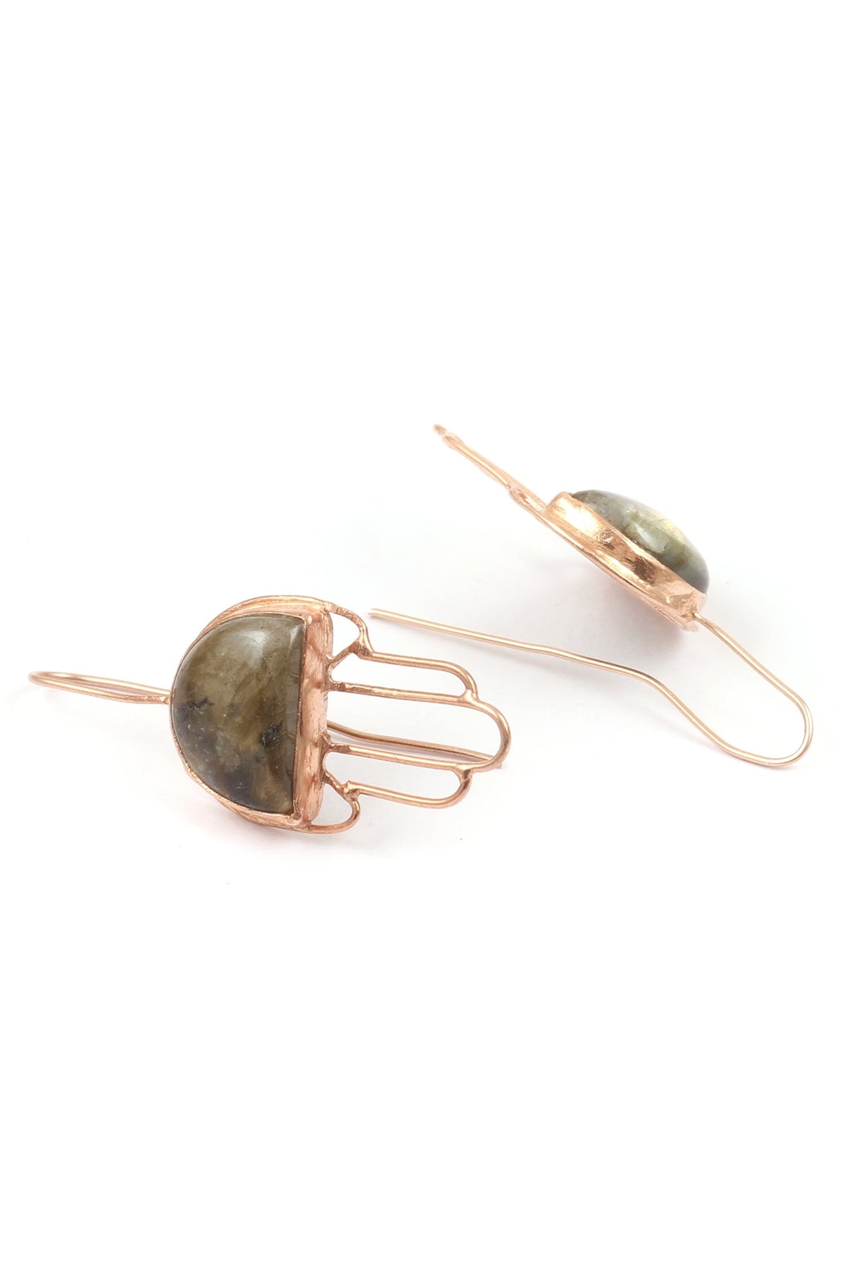 Stone Encrusted Earrings 