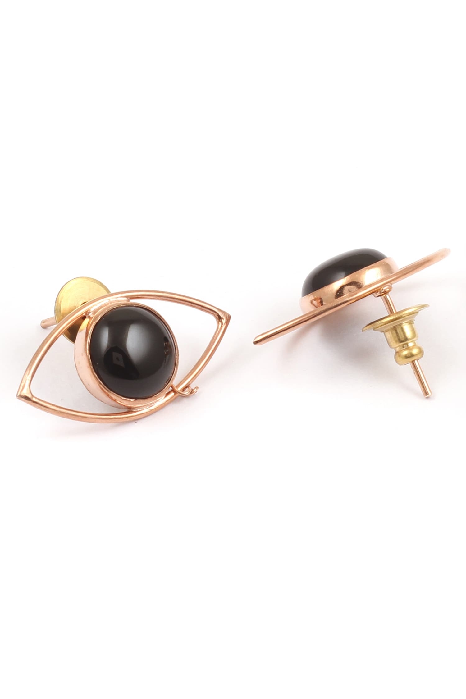 Eye Motif Ear Studs 