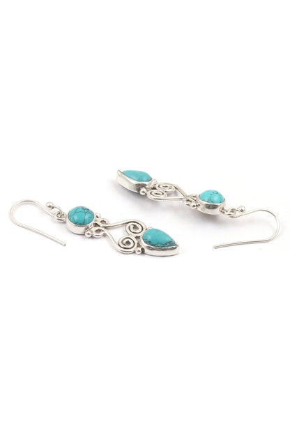 Stone Drop Earrings 