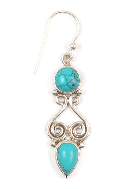Stone Drop Earrings 