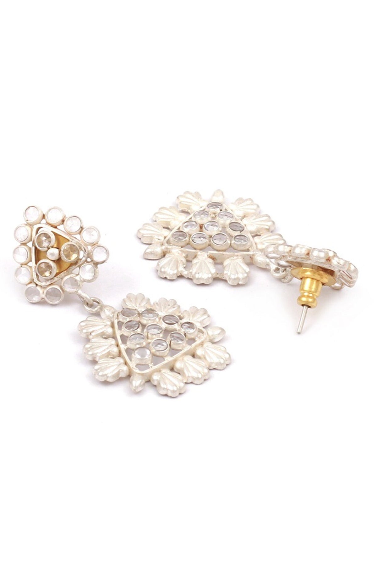 Studded Handcrafted Earrings 