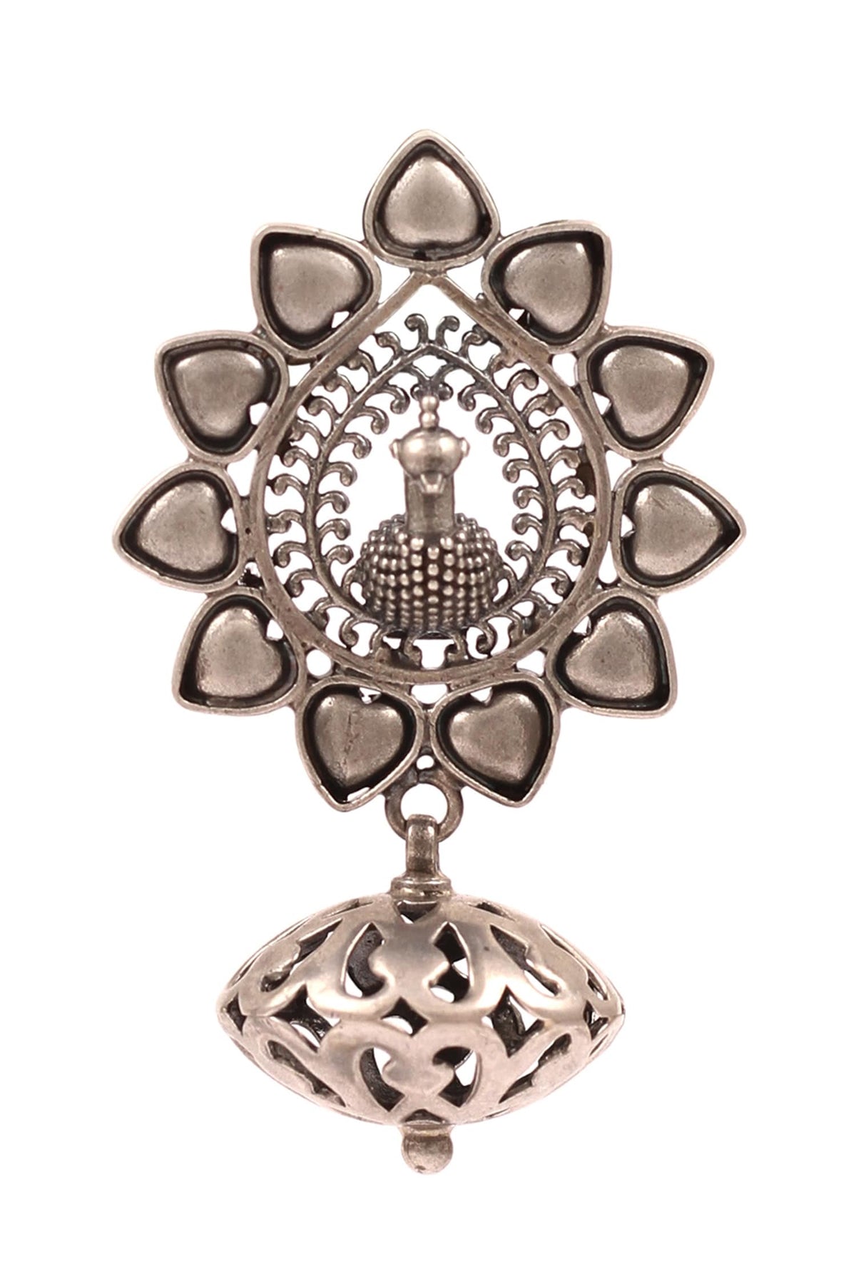 Peacock Motif Earrings 