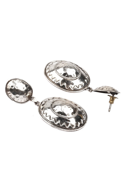 Carved Drop Earrings 