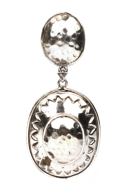Carved Drop Earrings 