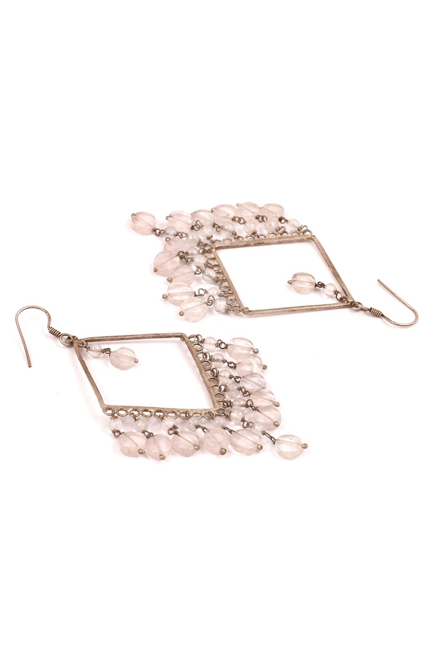 Stone Drop Dangler Earrings 