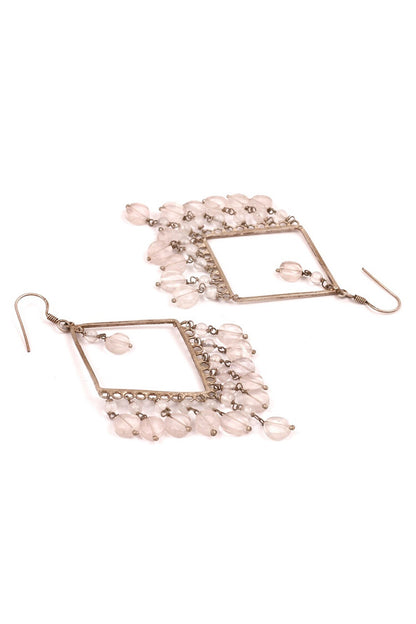 Stone Drop Dangler Earrings 