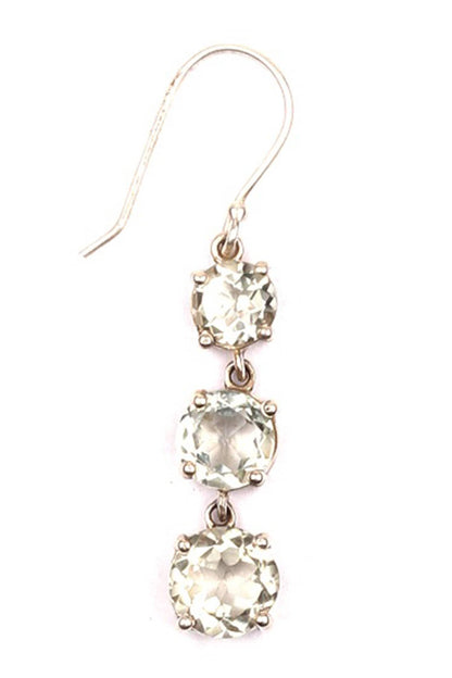 Stone Tiered Earrings 