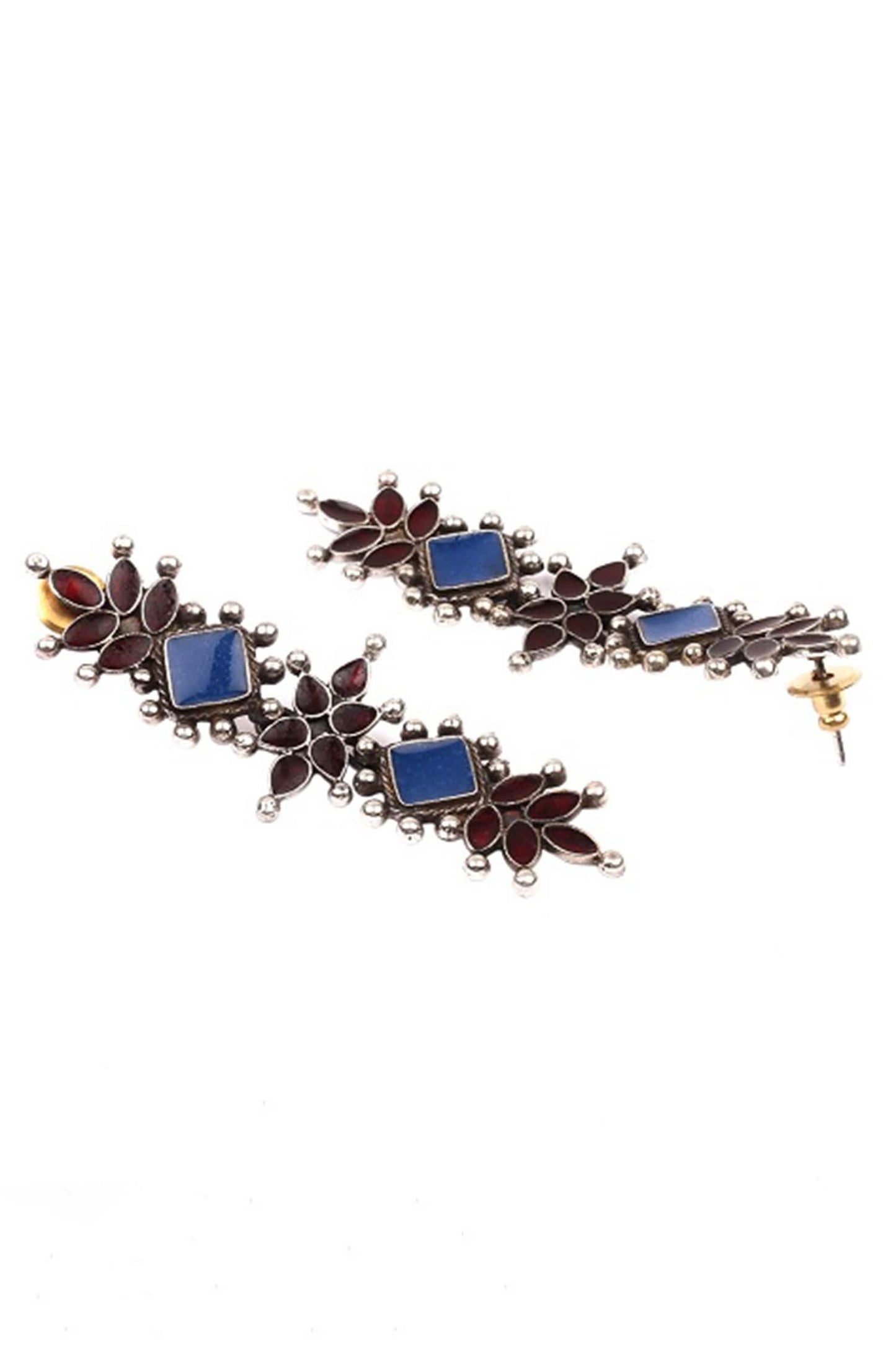 Stone Studded Dangler Earrings 