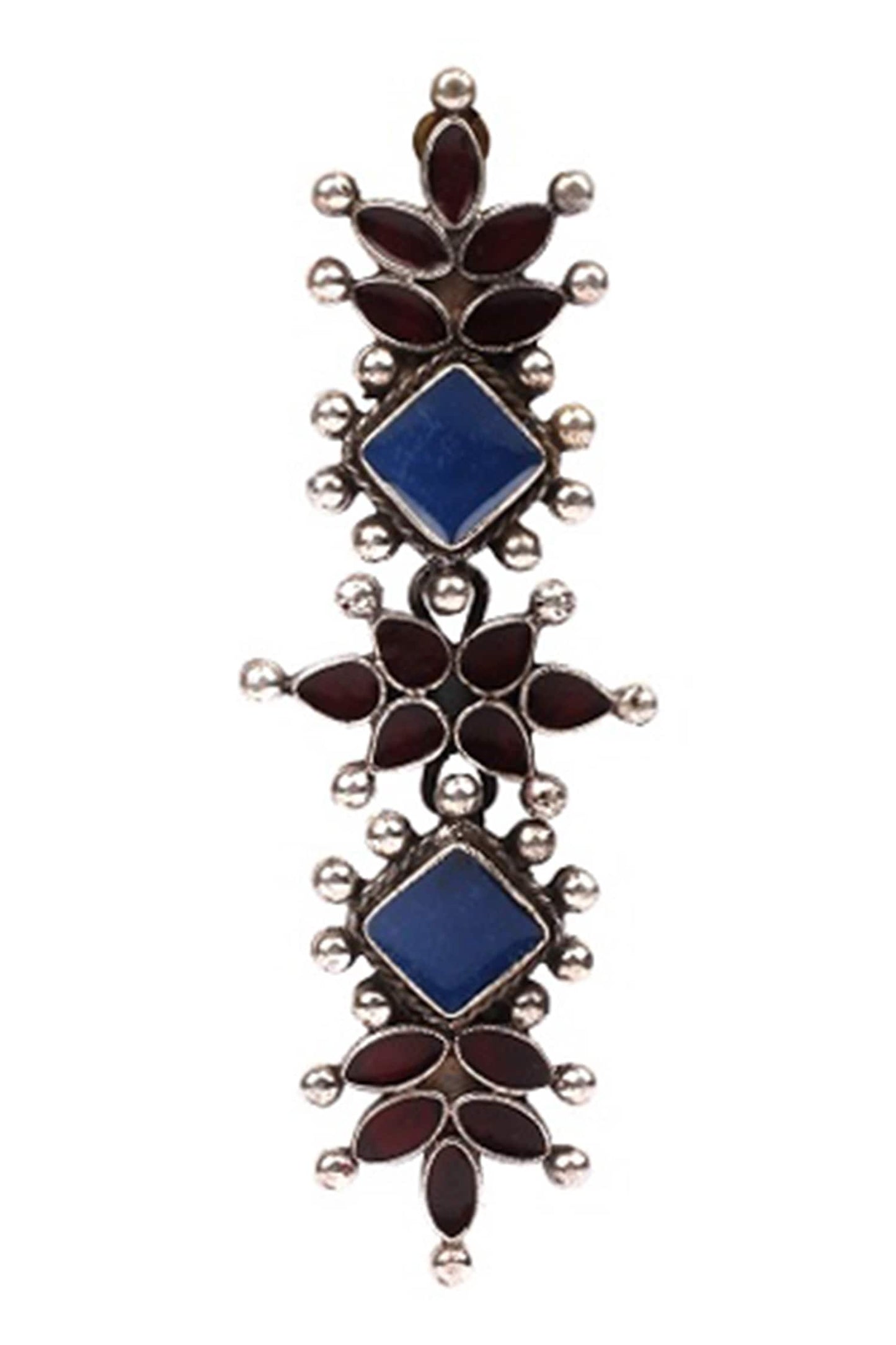 Stone Studded Dangler Earrings 