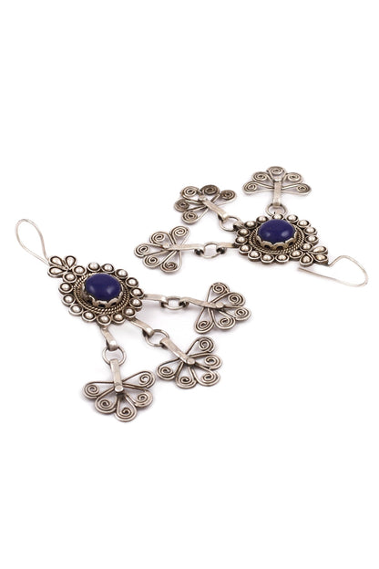 Cutwork Tassel Earrings 