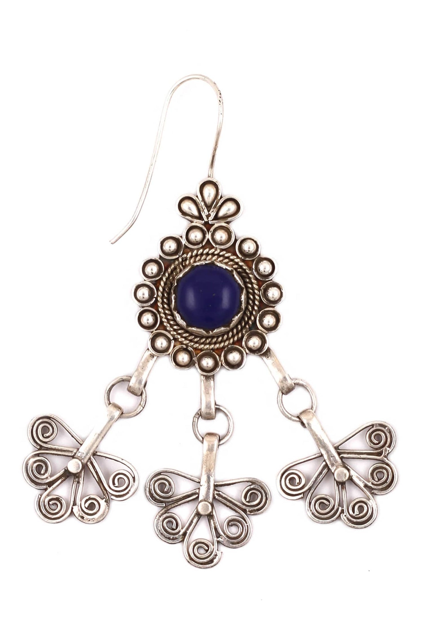 Cutwork Tassel Earrings 