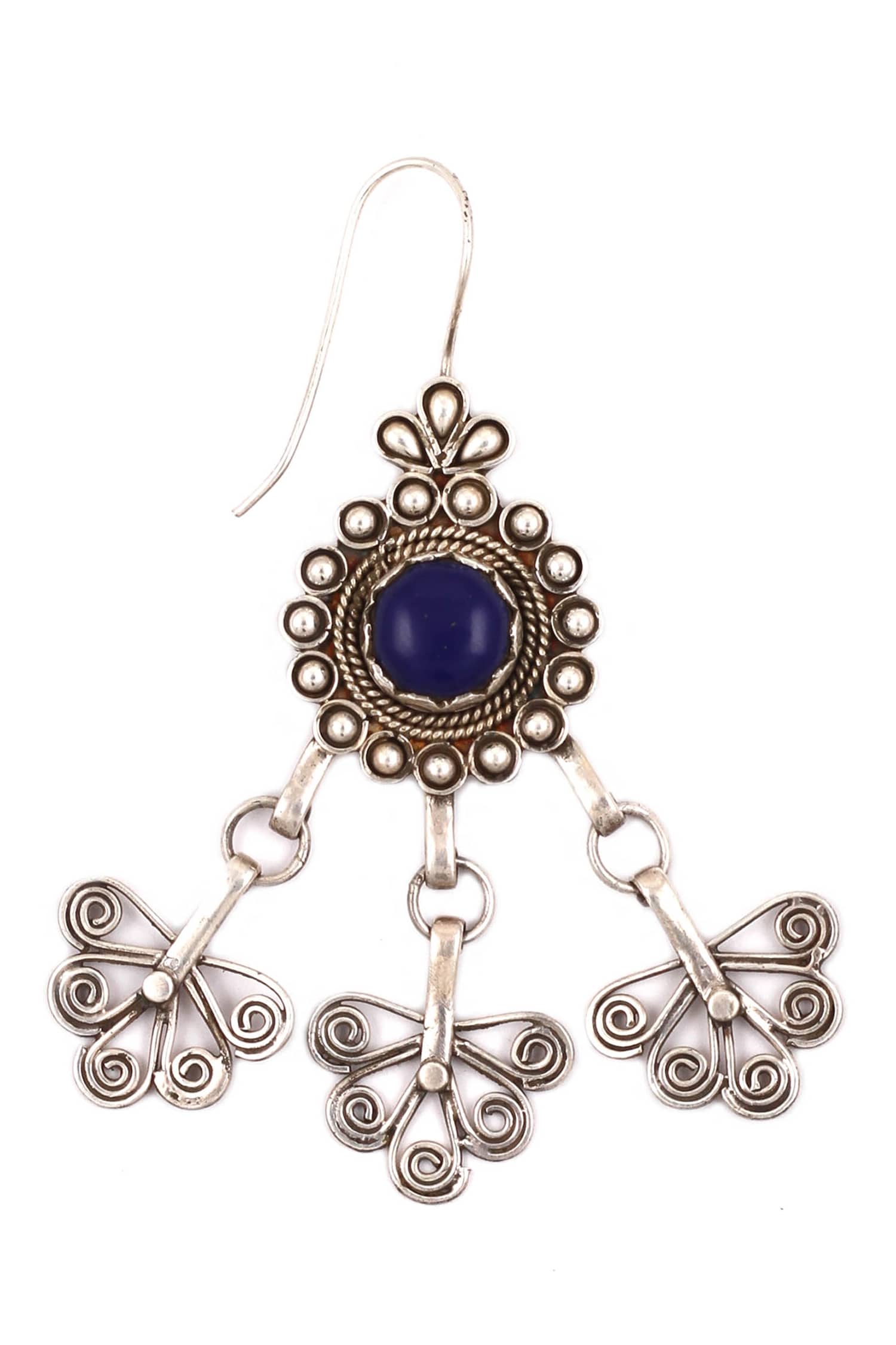 Cutwork Tassel Earrings 