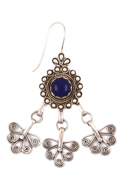 Cutwork Tassel Earrings 