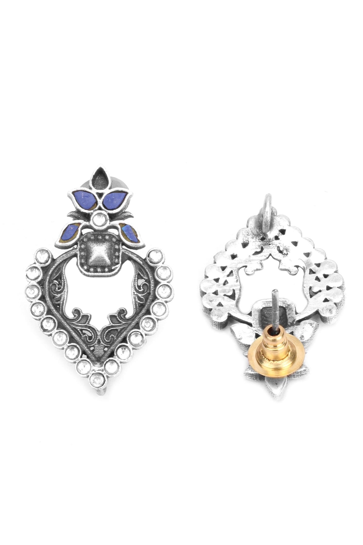 Delly Kundan Studded Earrings 