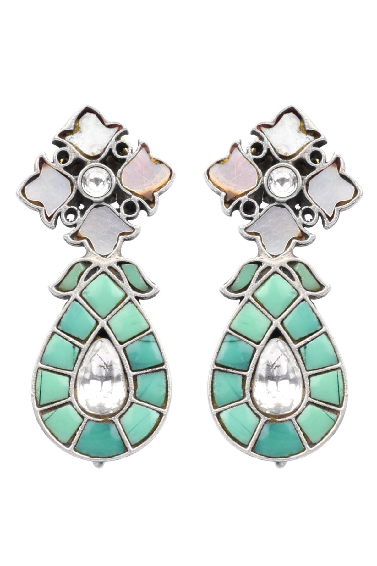 Rubina Kundan Earrings 