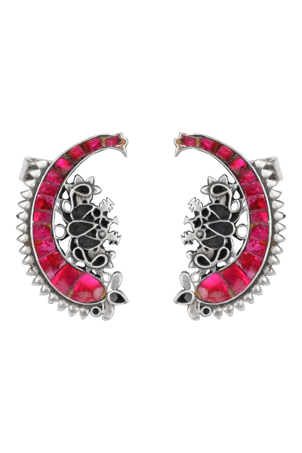  Nora Studded Ear Cuffs 