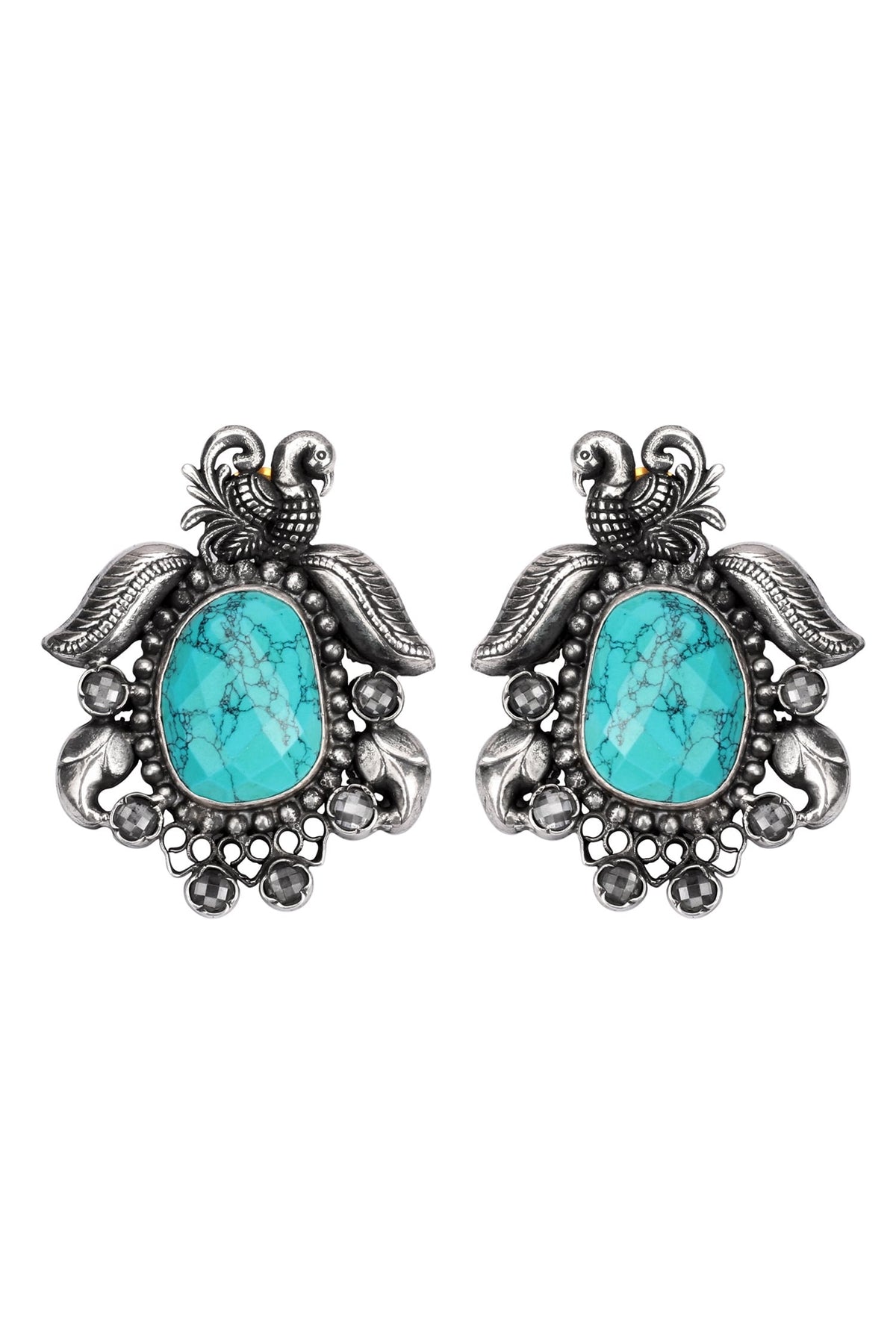  Nusrat Carved Earrings 