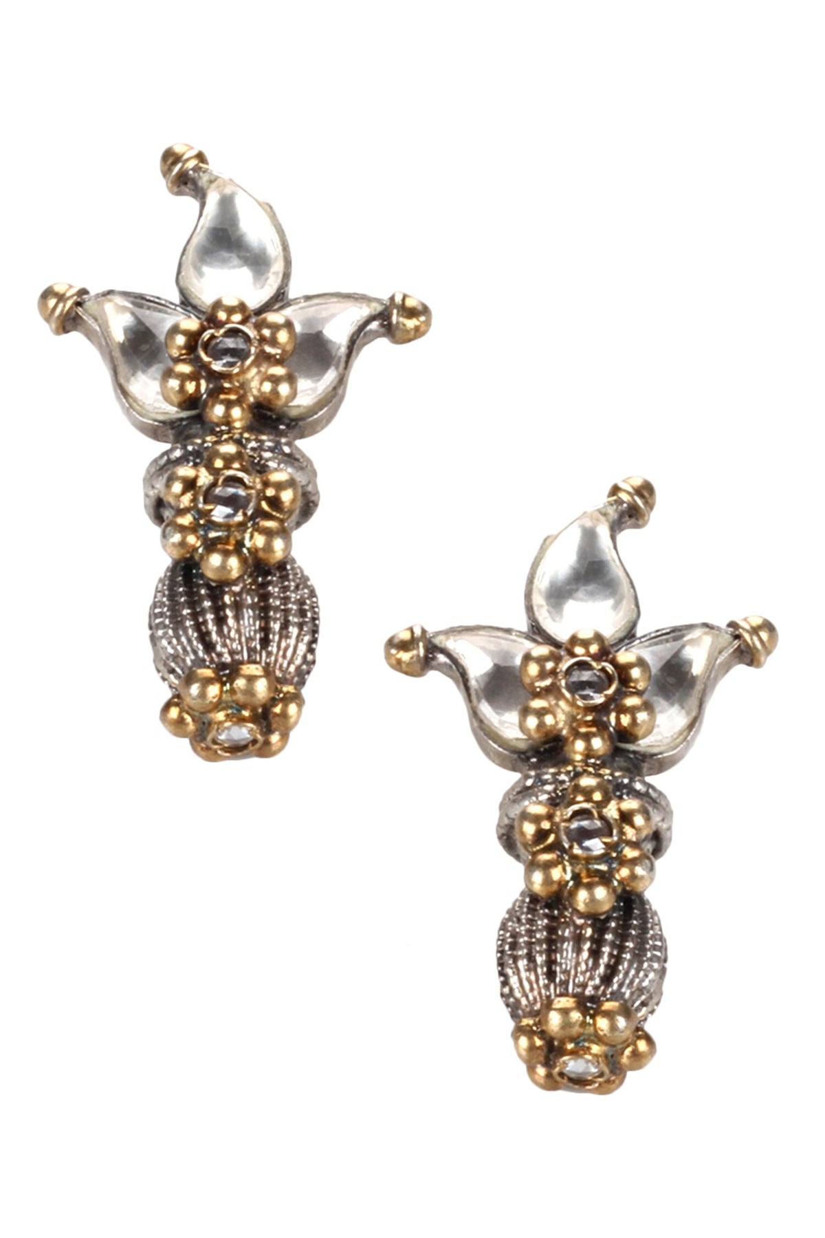 Handmade Bead Stud Earrings 