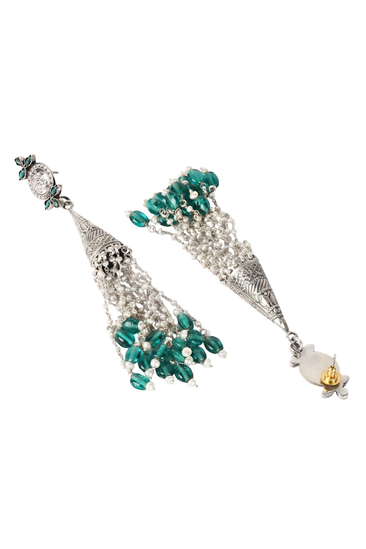 Handcrafted Tassel Long Jhumkas 