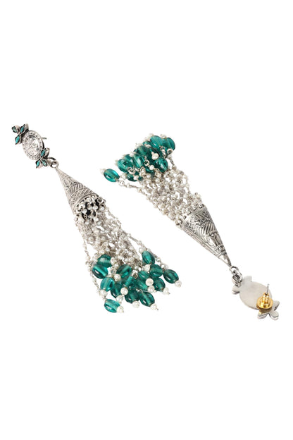 Handcrafted Tassel Long Jhumkas 
