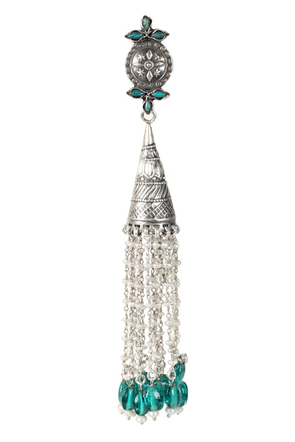 Handcrafted Tassel Long Jhumkas 