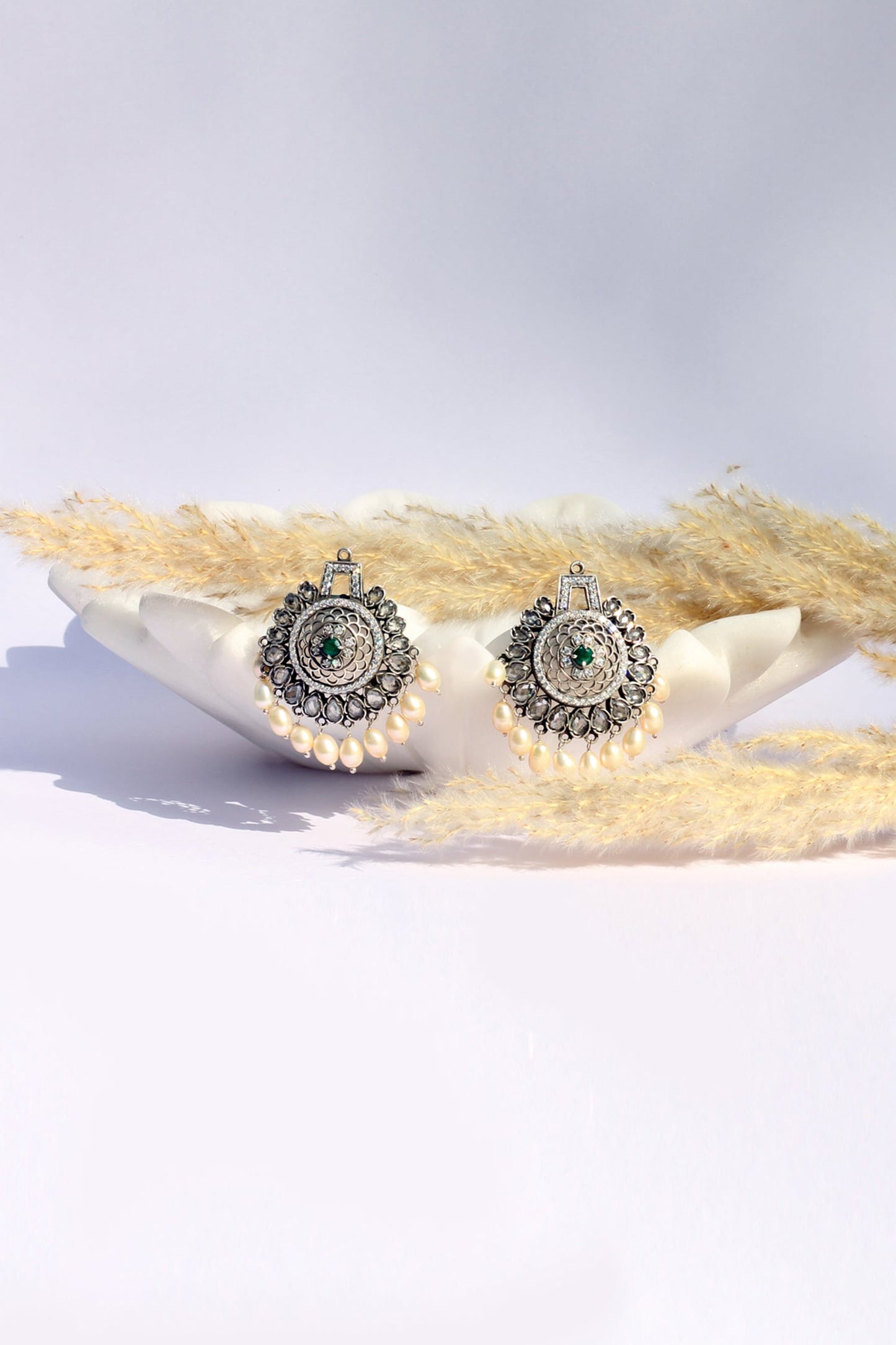 Handcrafted Bead Drop Danglers 