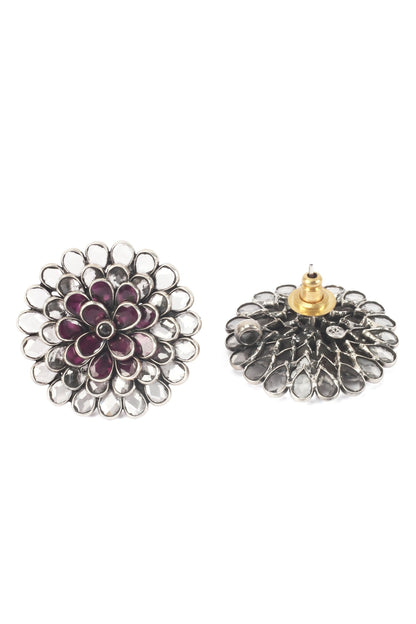 Floral Motif Studs 