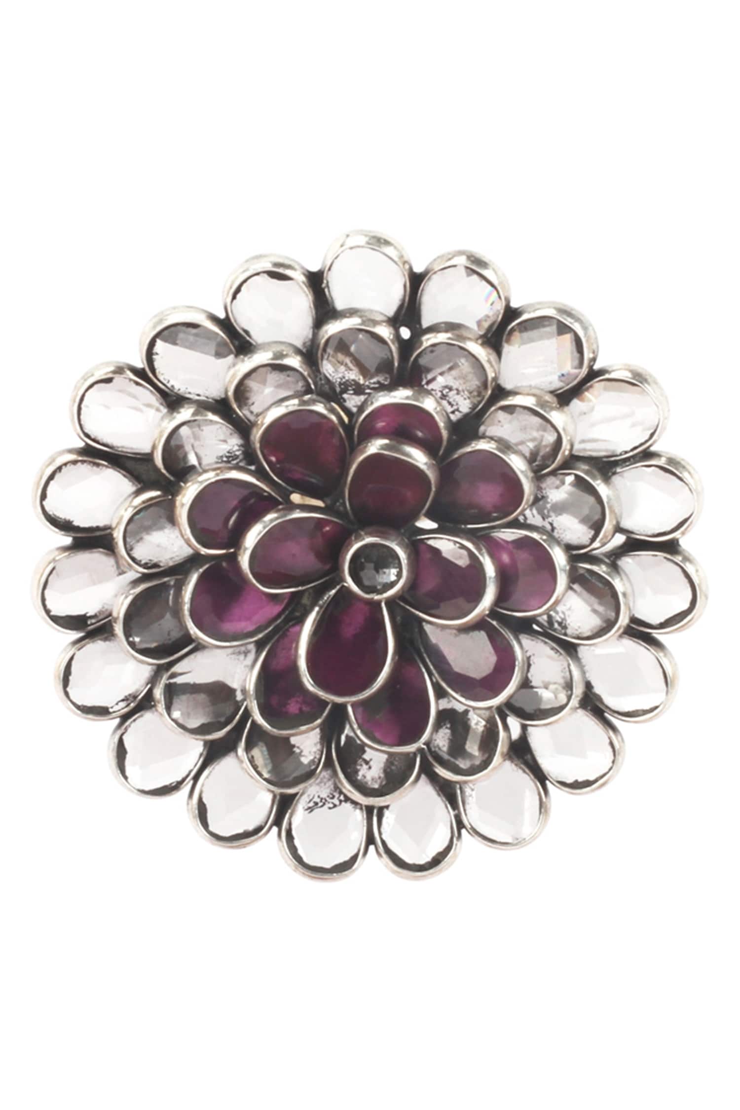 Floral Motif Studs 