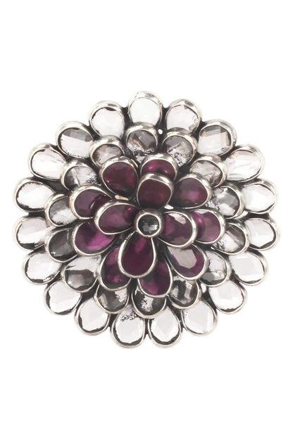 Floral Motif Studs 