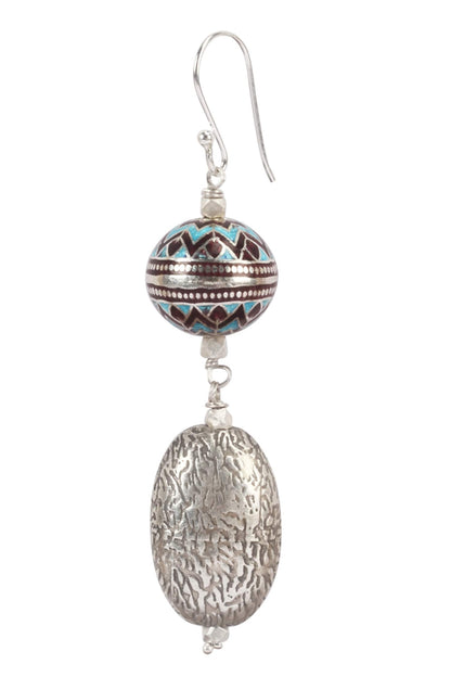 Oval Handcrafted Drops 