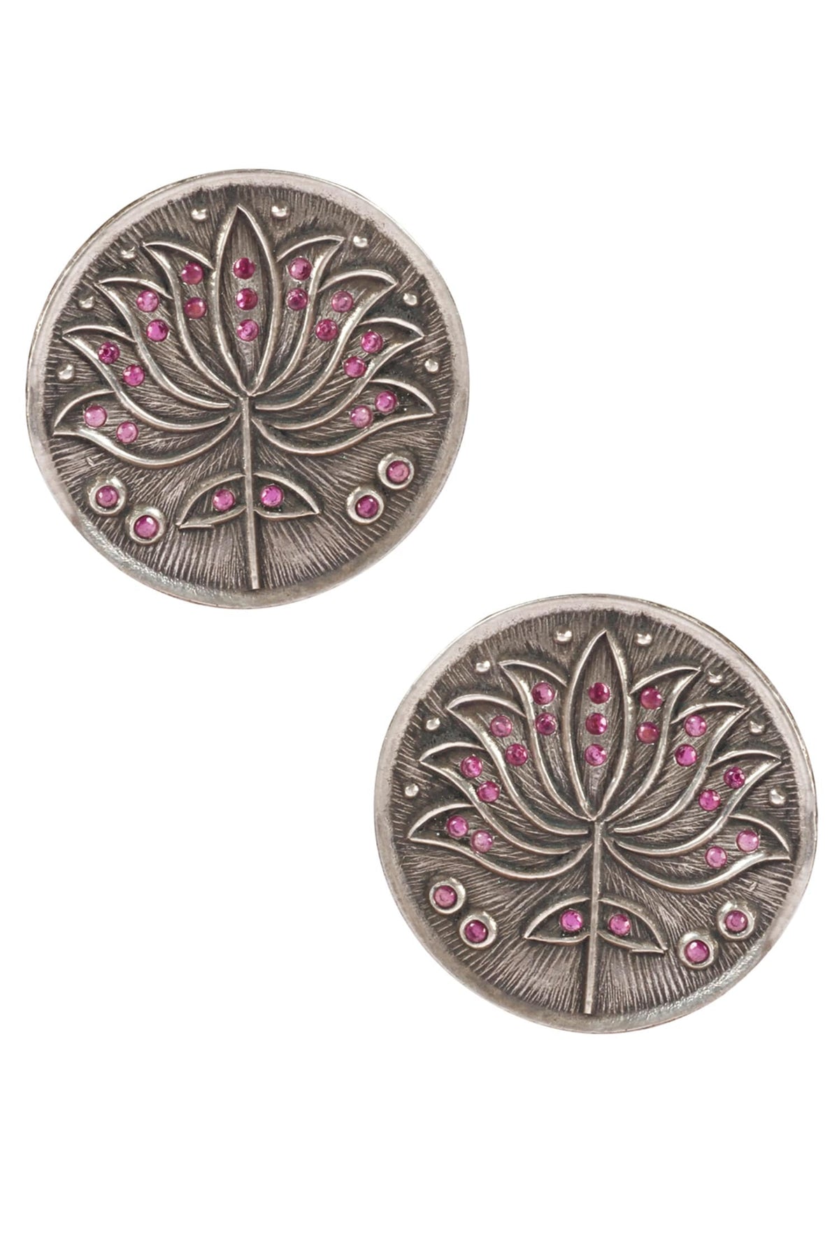 Floral Motif Studs 
