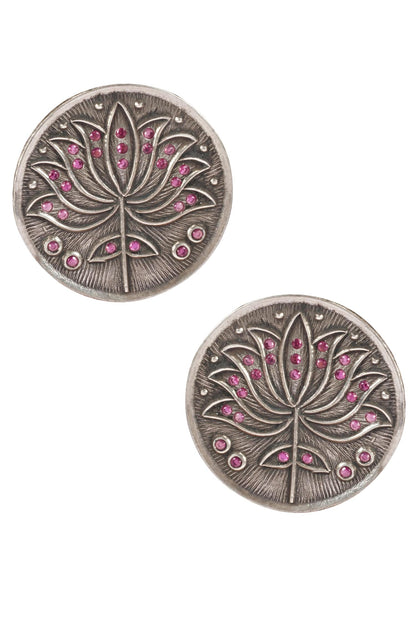 Floral Motif Studs 