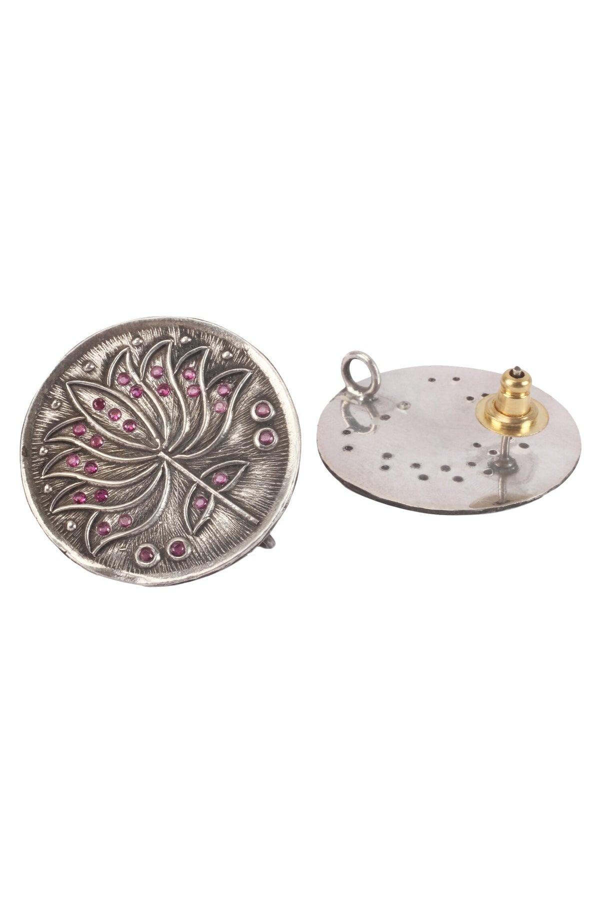 Floral Motif Studs 