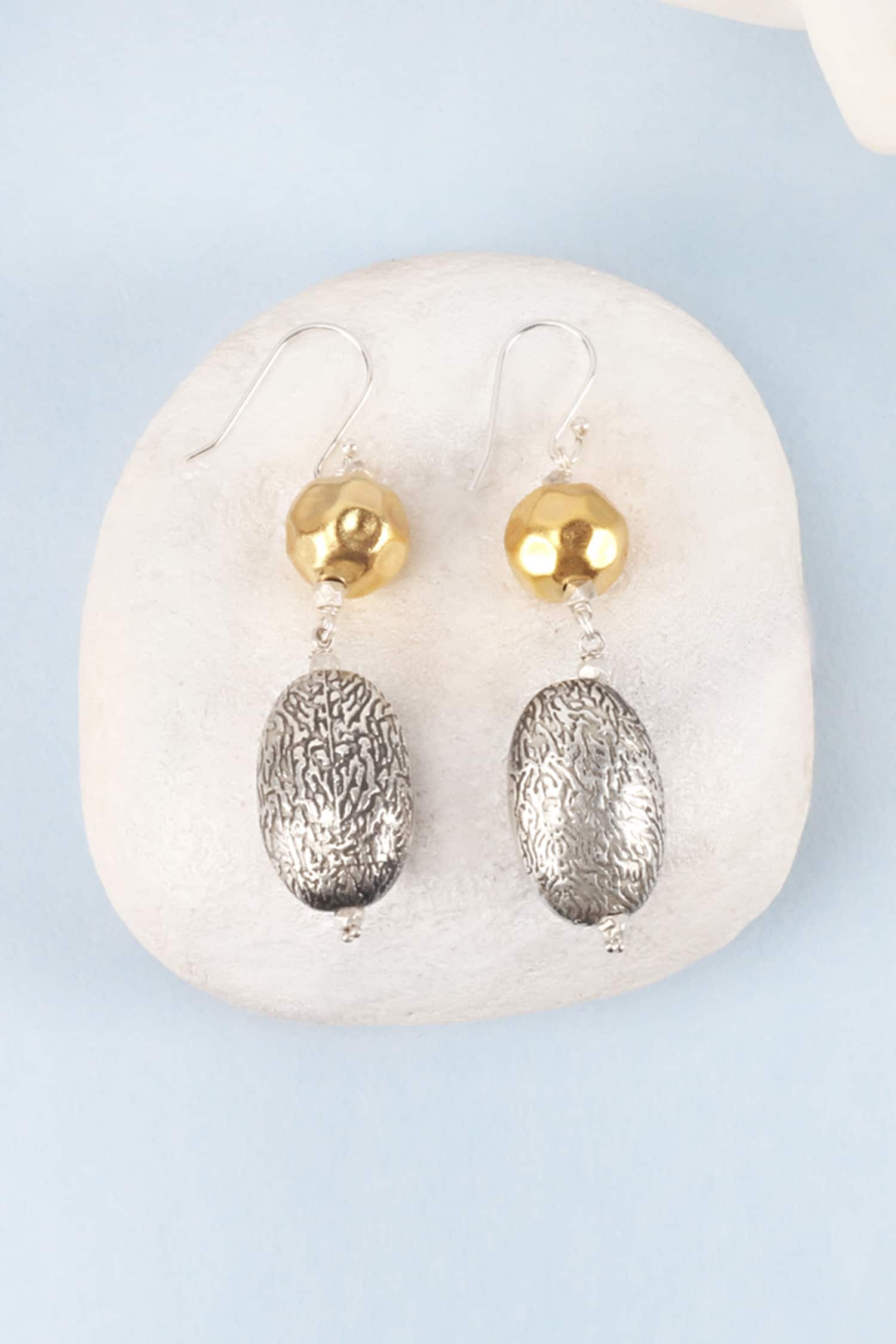 Oval Handcrafted Drops 