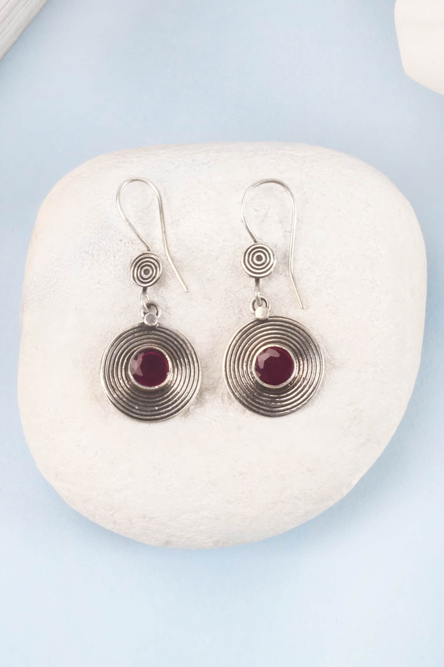 Circular Carved Drops 