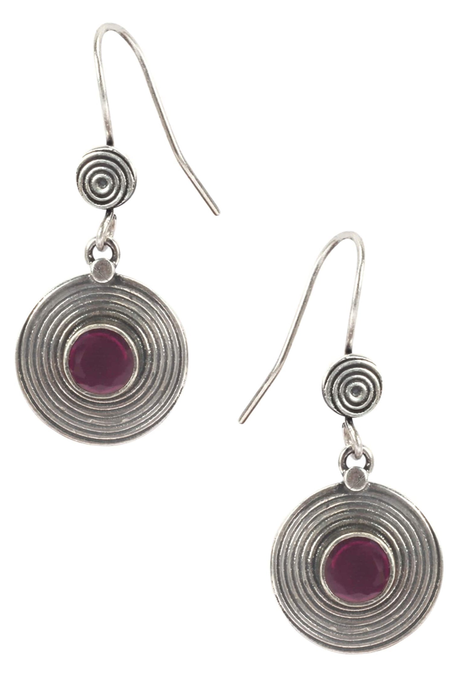 Circular Carved Drops 