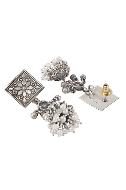 Bead Drop Jhumkas 