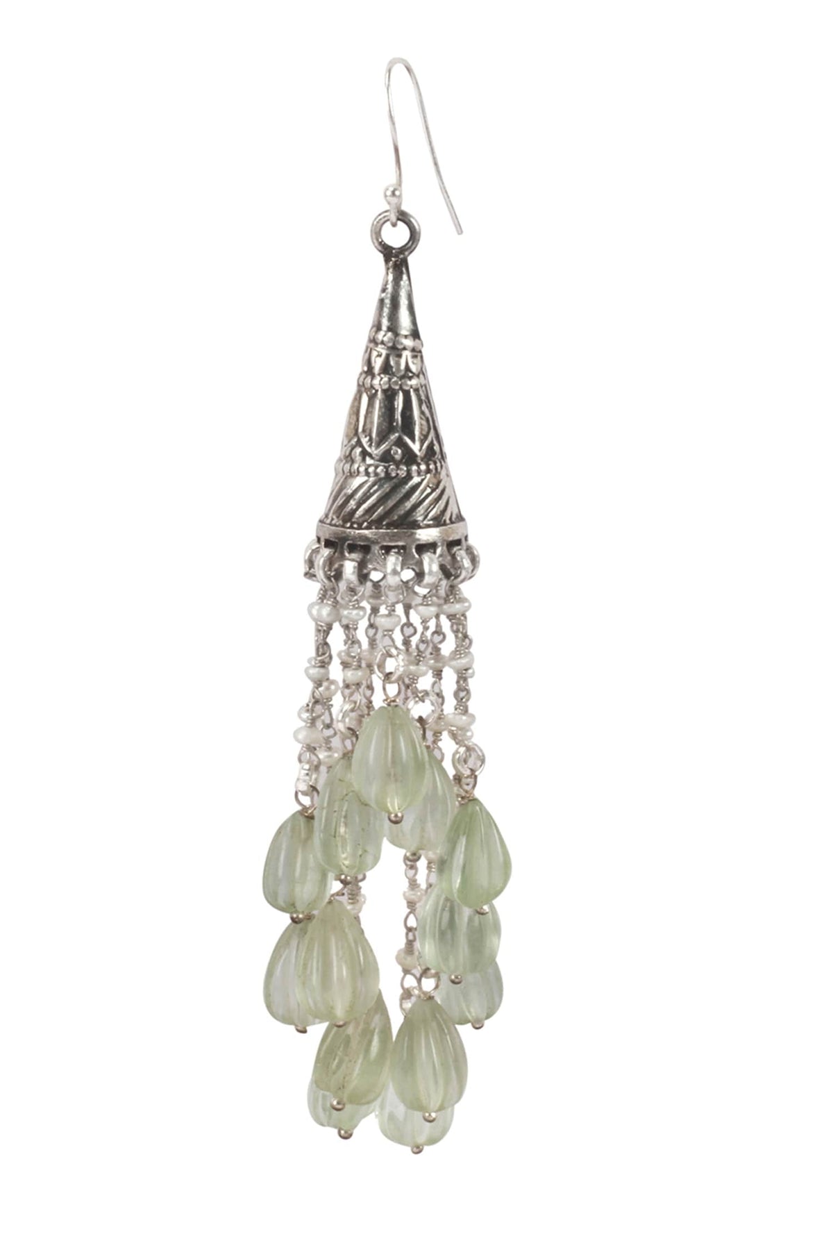 Handcrafted Bead Drop Dangler Earrings 