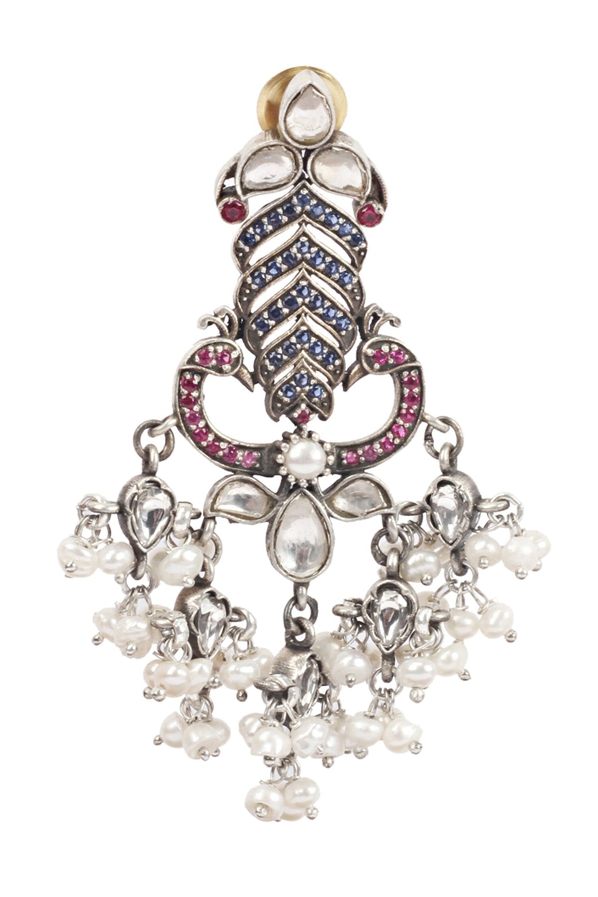 Handcrafted Bead Drop Dangler Earrings 