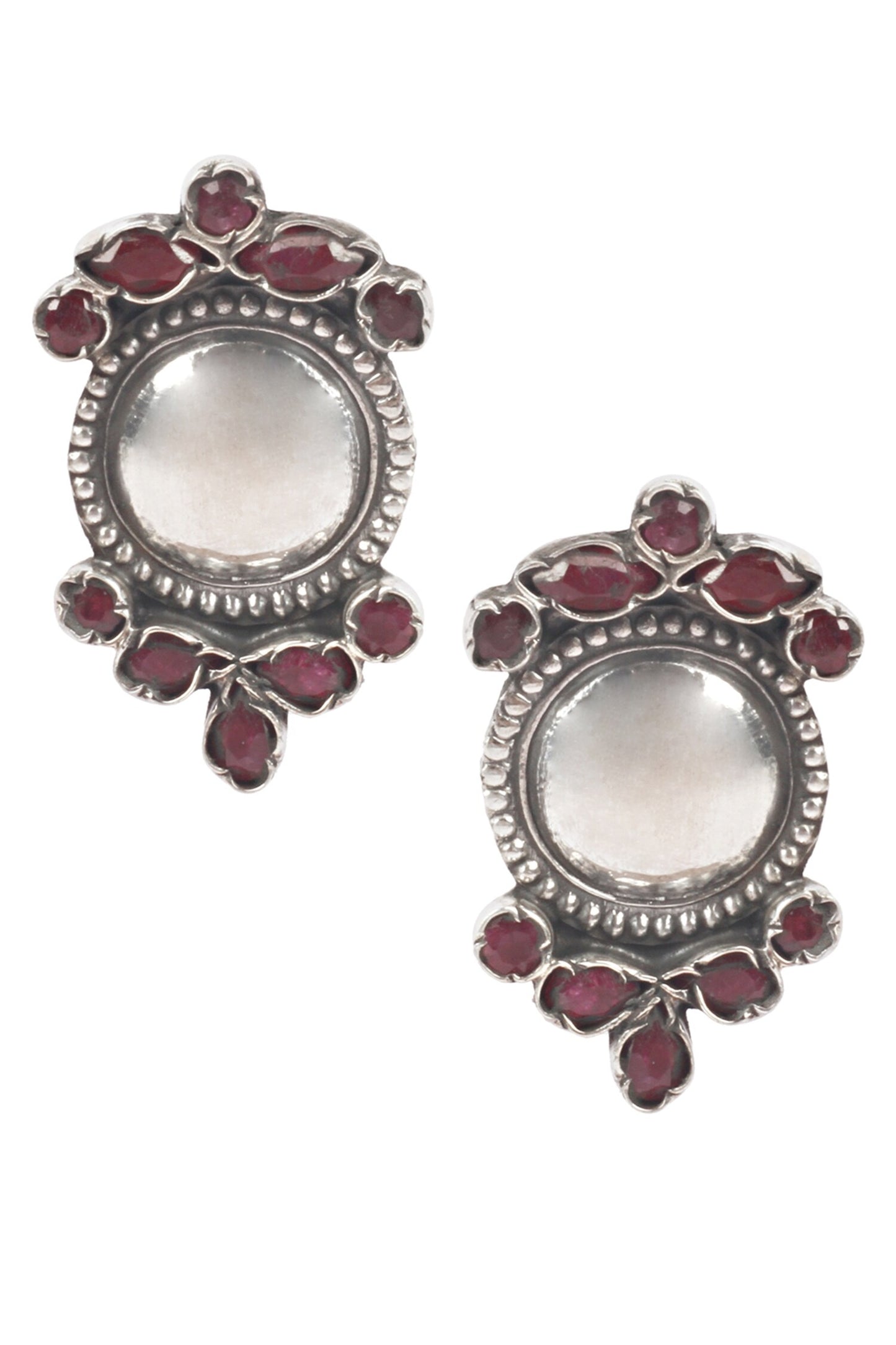 Circular Carved Studs 