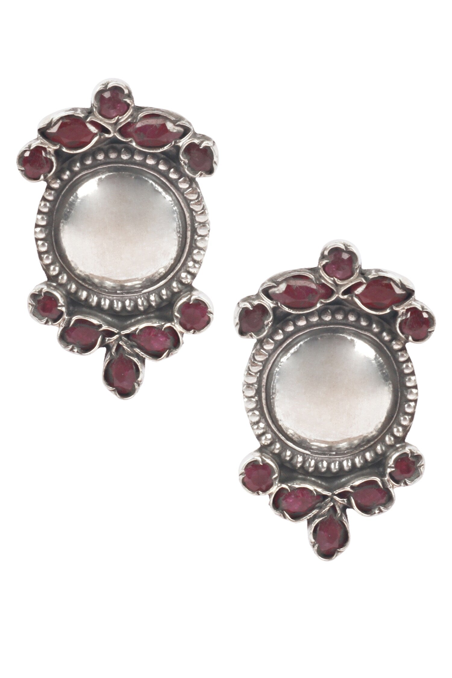 Circular Carved Studs 